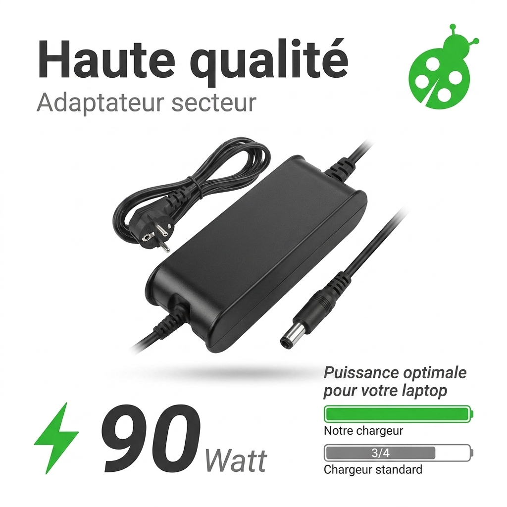 Cargador ordenador portatil y notebook dell latitude 3380