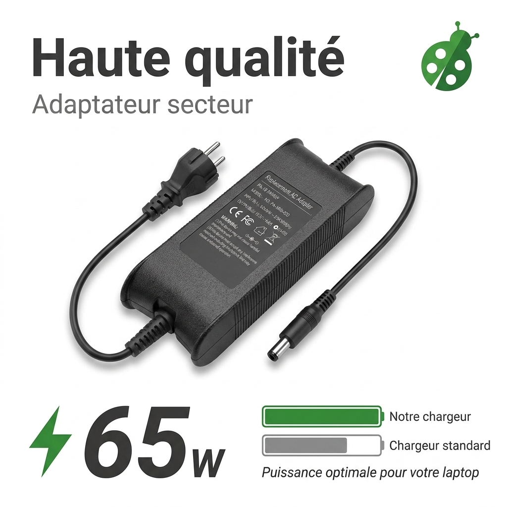 Cargador ordenador portatil y notebook dell latitude 12 e7240