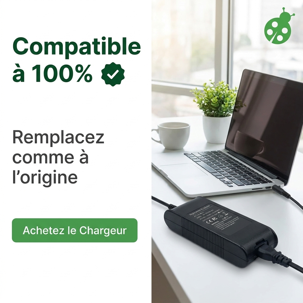 Cargador ordenador portatil y notebook dell latitude 14 3480