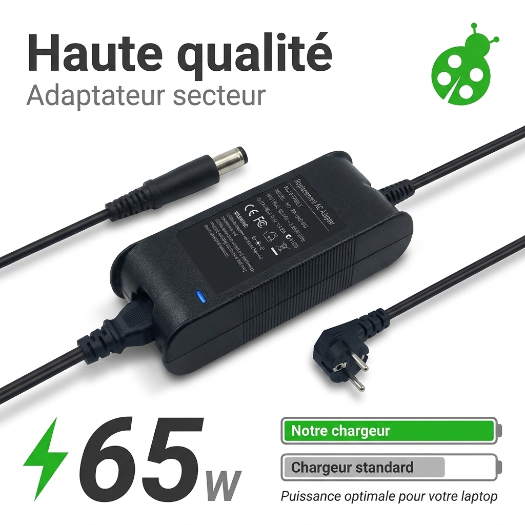 Cargador ordenador portatil y notebook dell latitude 15 5580