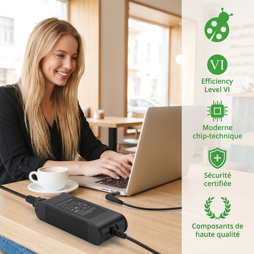 Cargador ordenador portatil y notebook dell latitude 3580