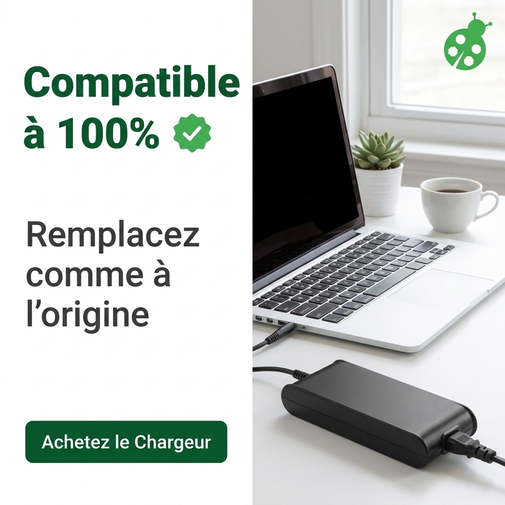Cargador ordenador portatil y notebook dell latitude 3580