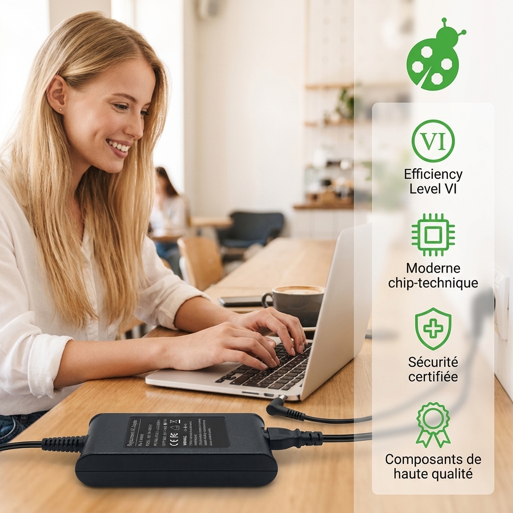 Cargador ordenador portatil y notebook dell latitude pp15s