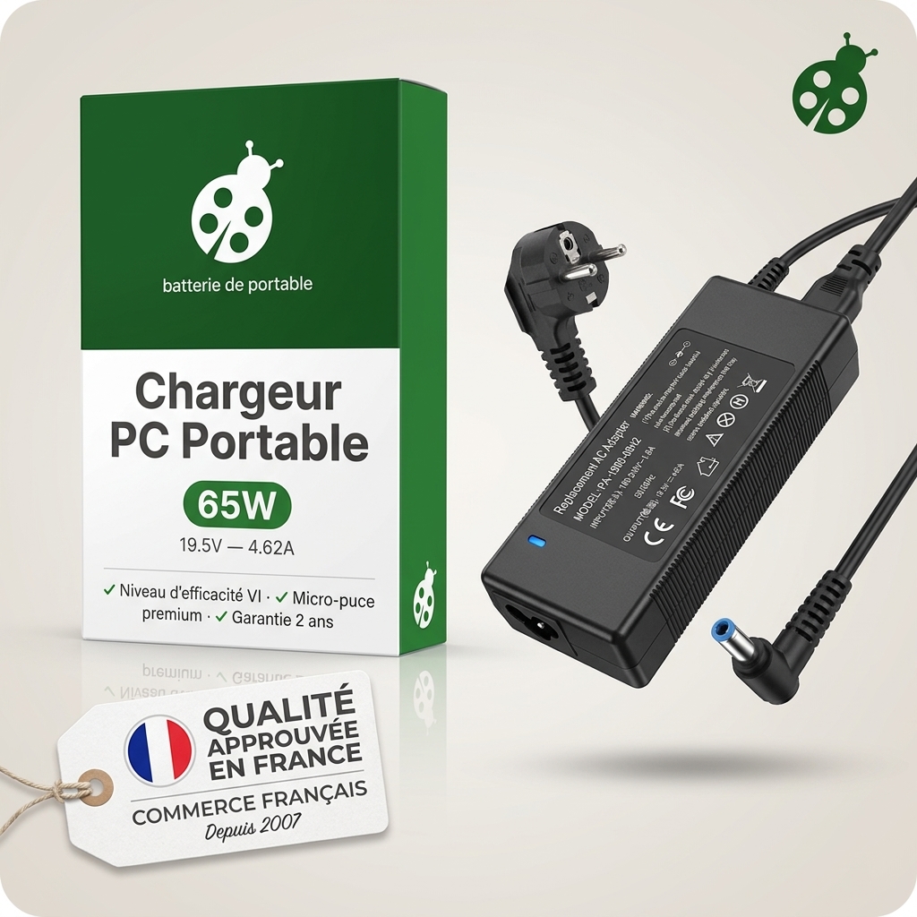 Cargador para ordenador portatil y notebook dell latitude 13 7350-9677