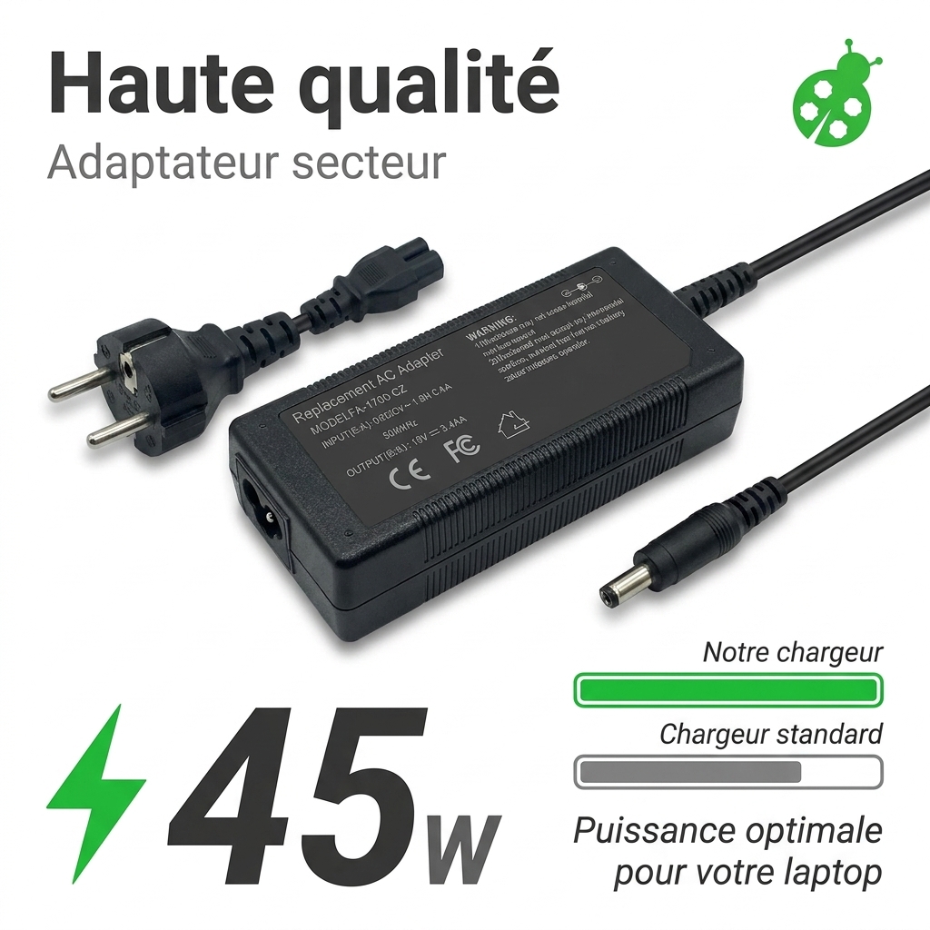 Cargador ordenador portatil y notebook asus p1504ua