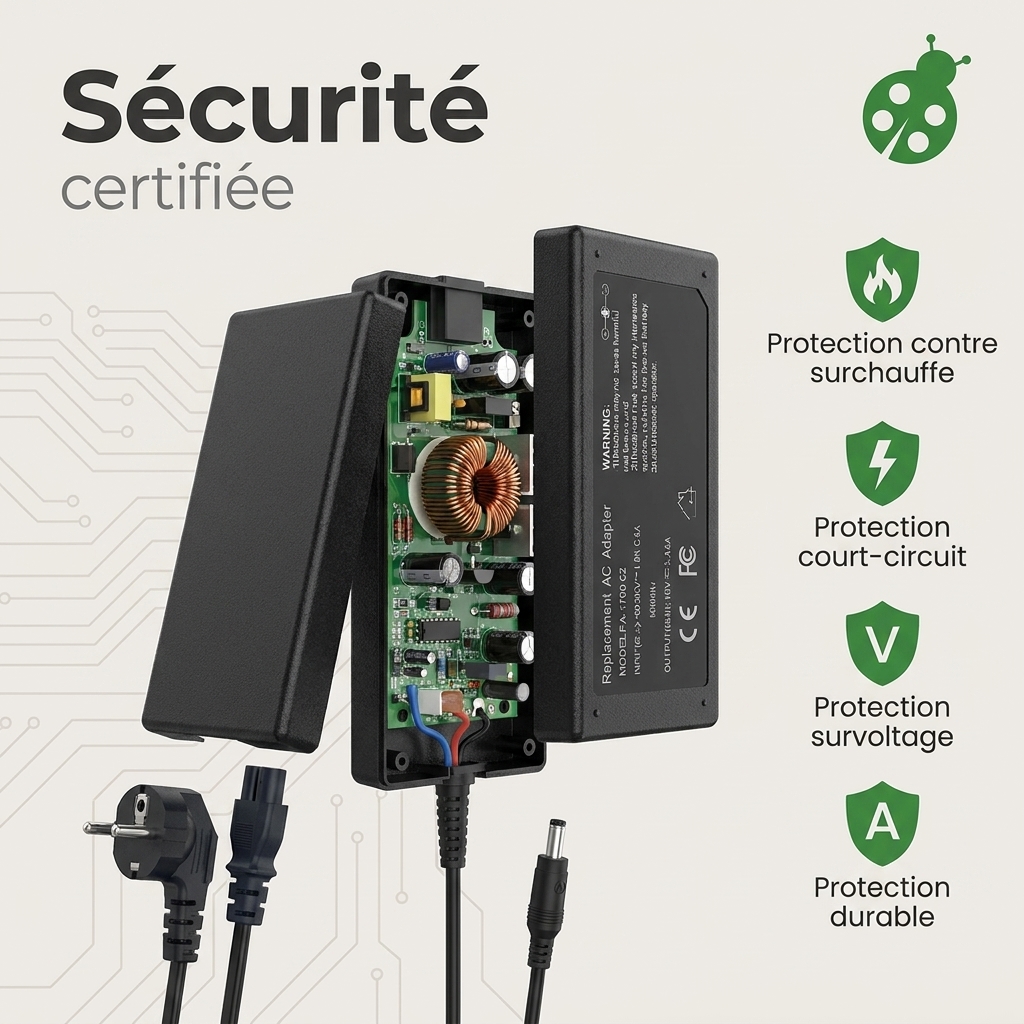Cargador ordenador portatil y notebook asus p1504ua
