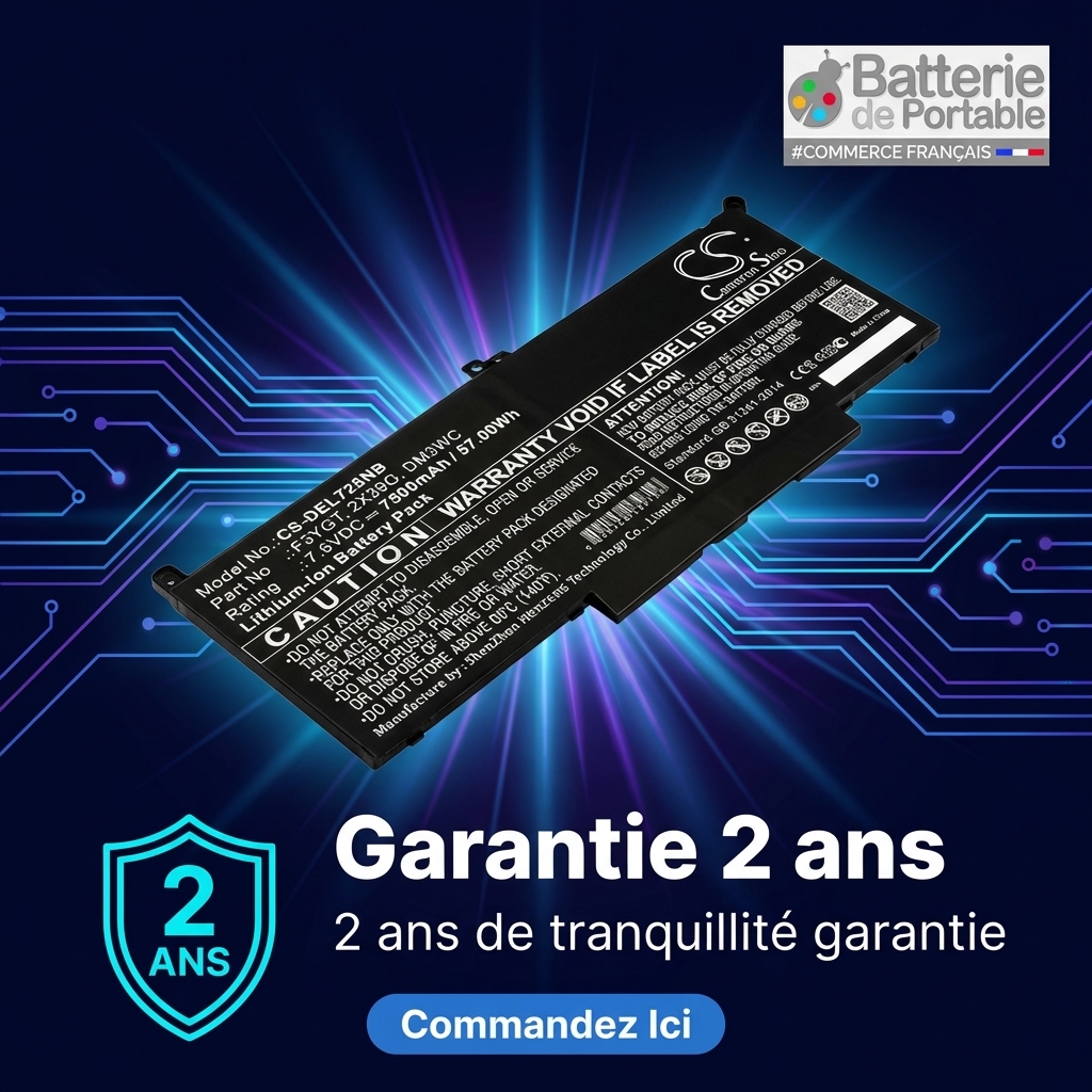 Bateria ordenador portatil y notebook dell latitude 7390