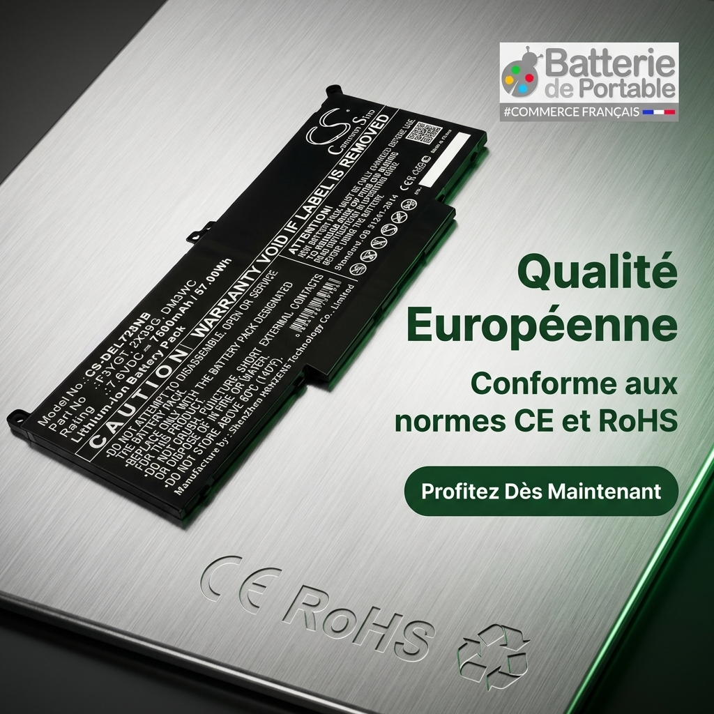 Bateria ordenador portatil y notebook dell latitude 7390