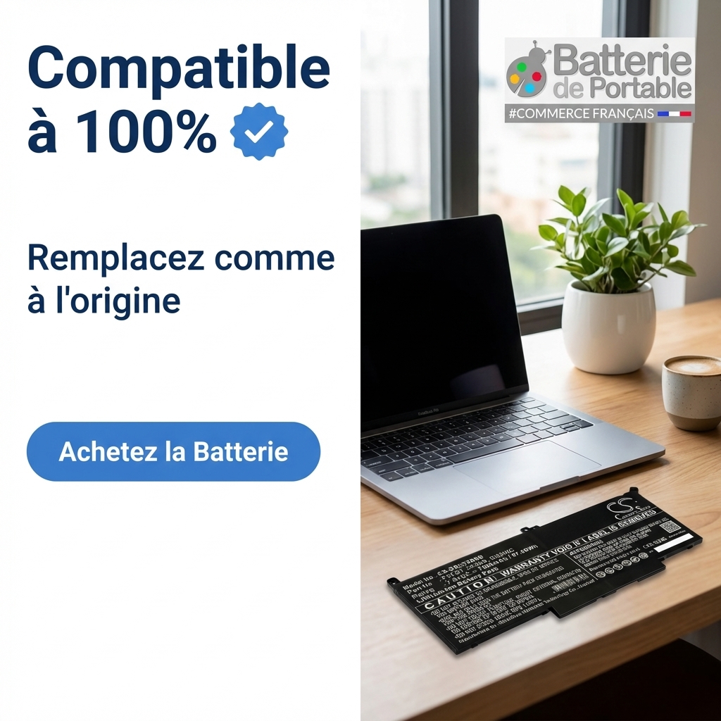 Bateria ordenador portatil y notebook dell latitude 7390