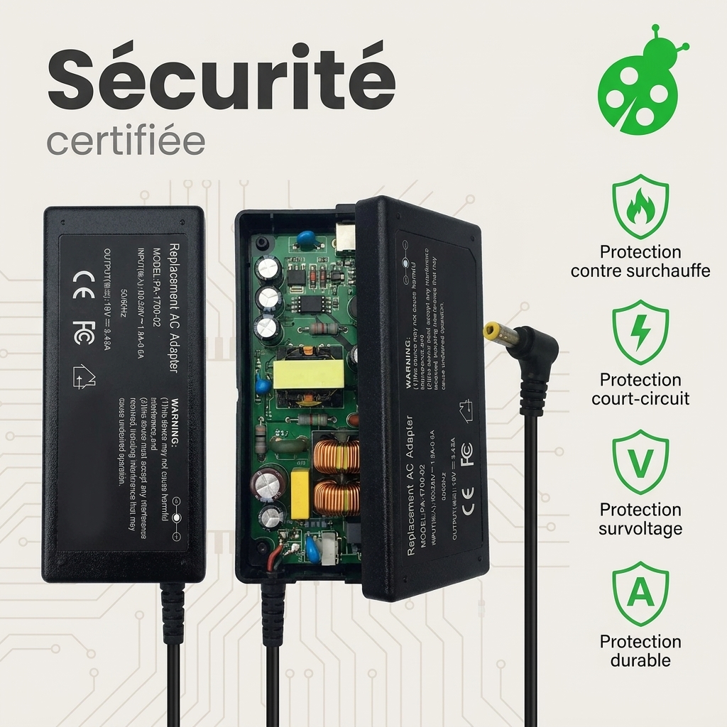 Cargador ordenador portatil y notebook asus f412u