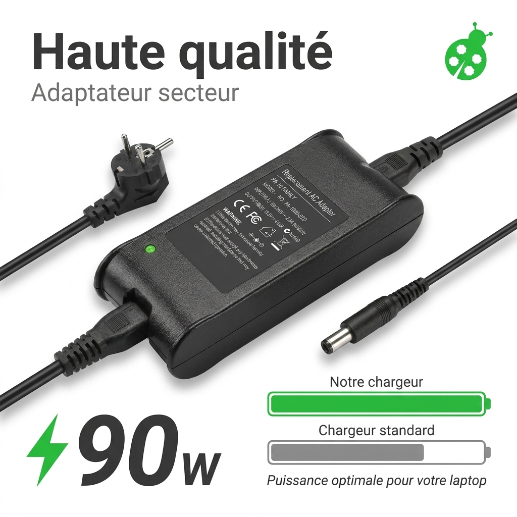 Cargador ordenador portatil y notebook dell latitude e4300 p944g8