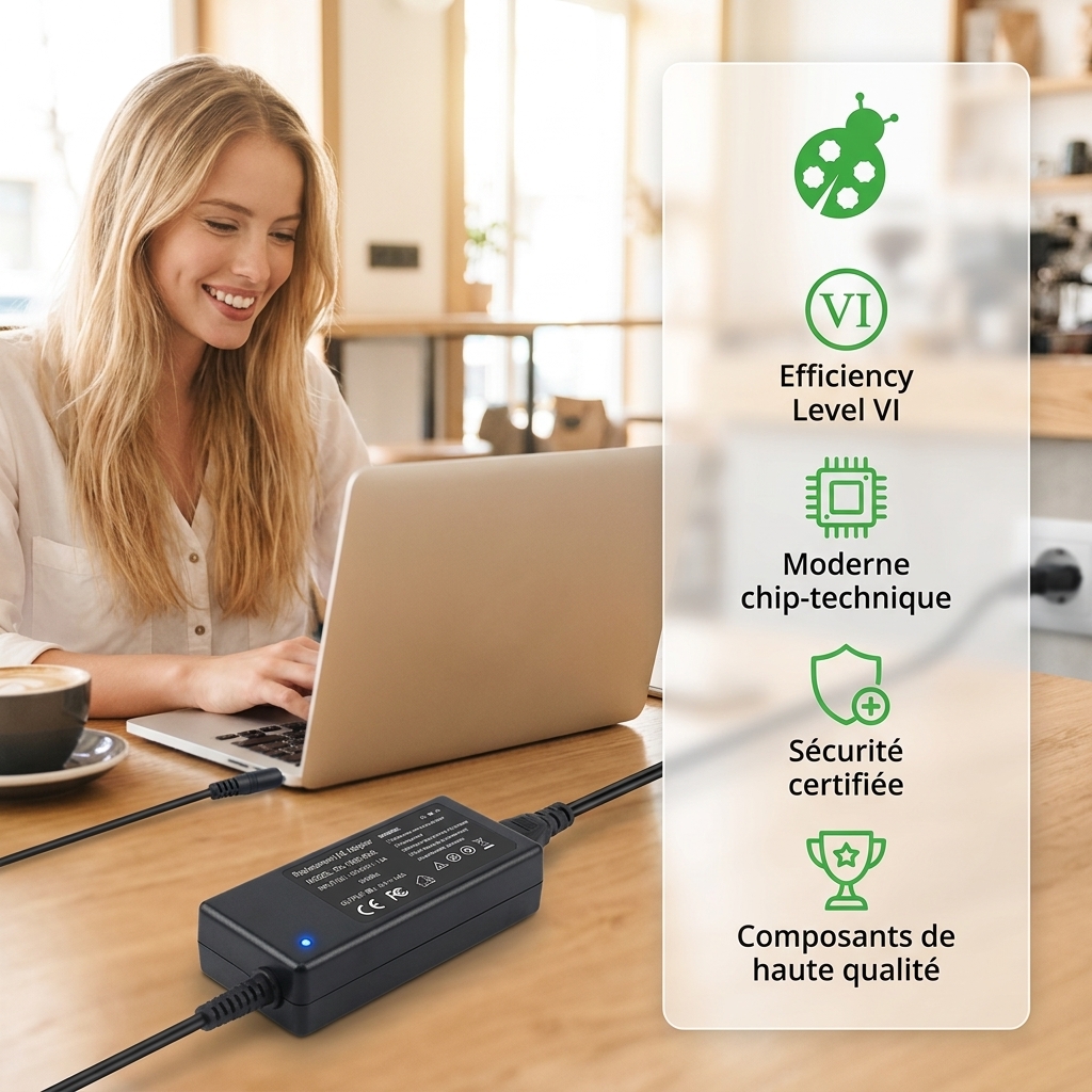 Cargador ordenador portatil y notebook hp  14 dk0001nc