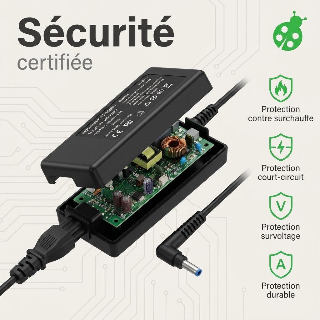Cargador ordenador portatil y notebook hp  pavilion 15 dw0062nf