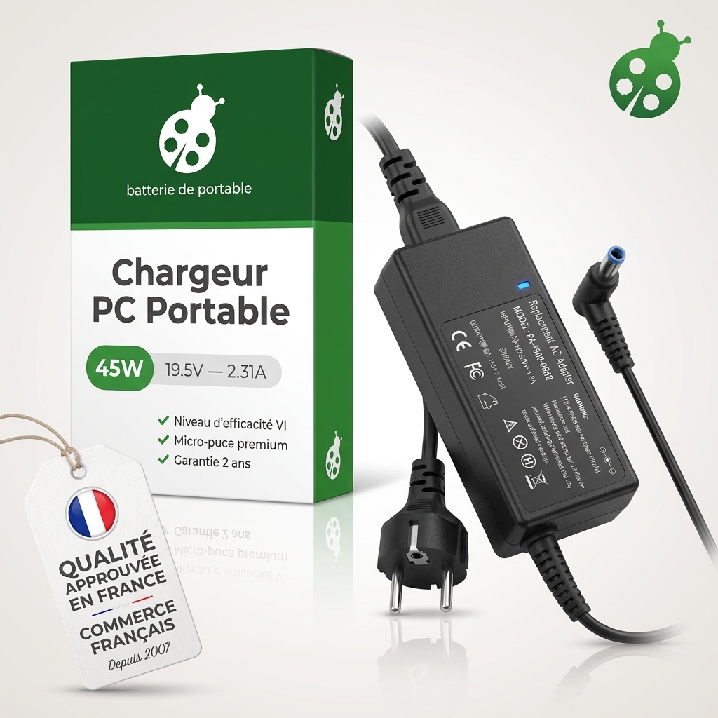Cargador ordenador portatil y notebook hp  pavilion 14 ce0006nf