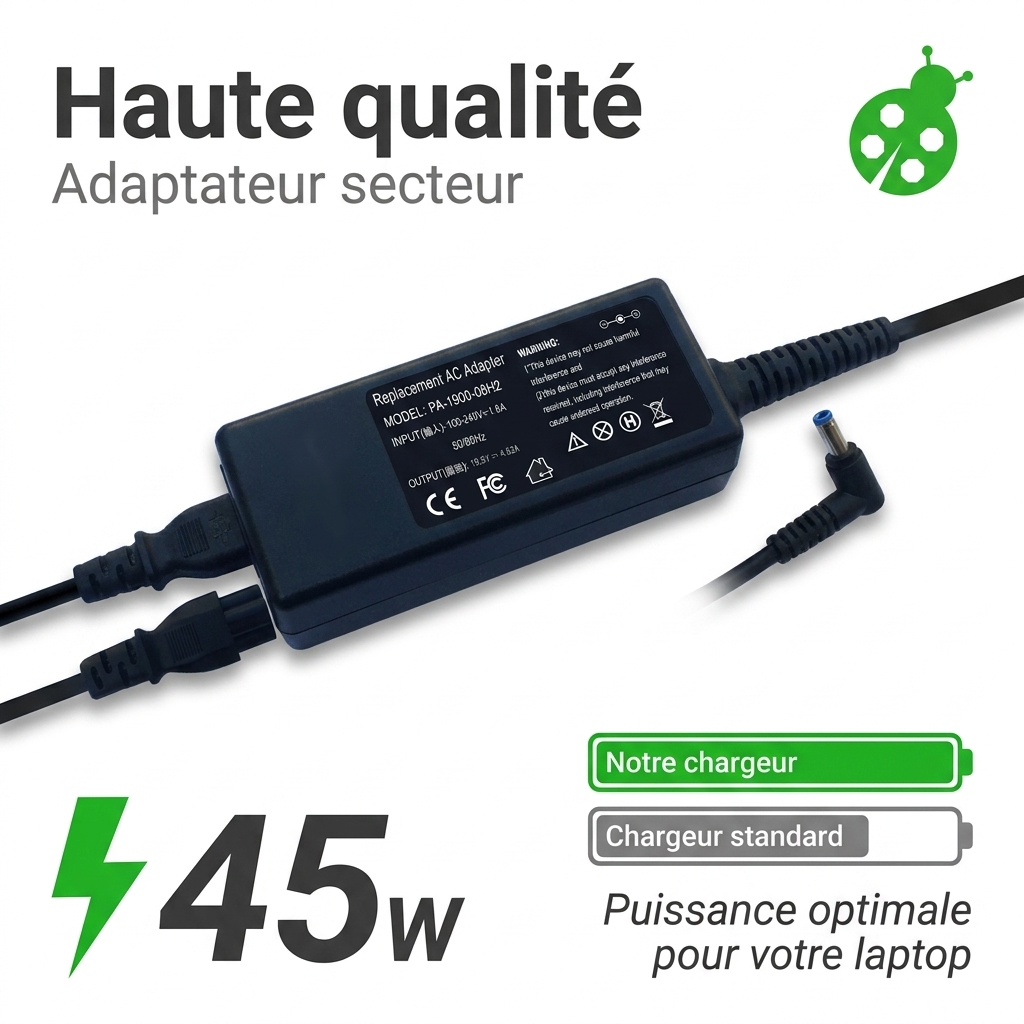 Cargador ordenador portatil y notebook hp  stream 14 cb035nf