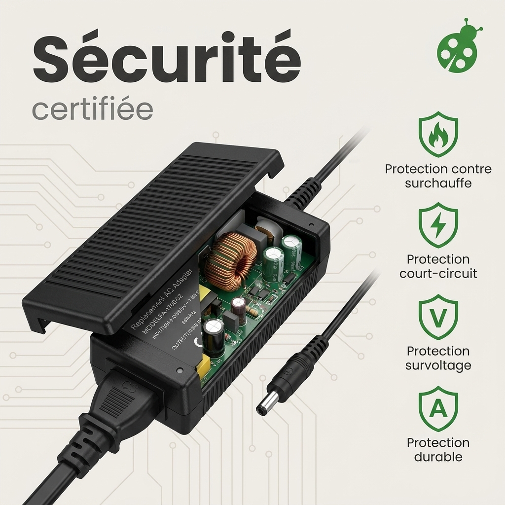 Cargador ordenador portatil y notebook asus r509da ej107t