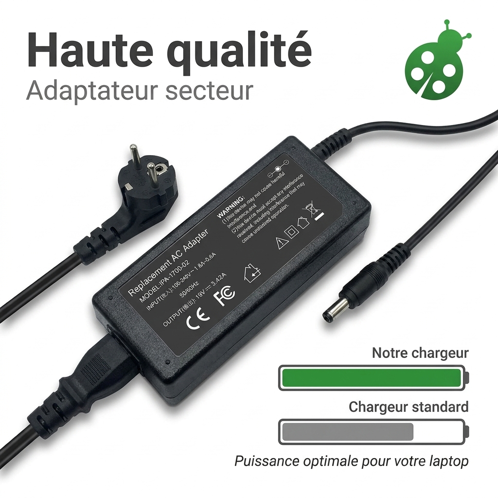 Cargador ordenador portatil y notebook asus r521ua ej091t