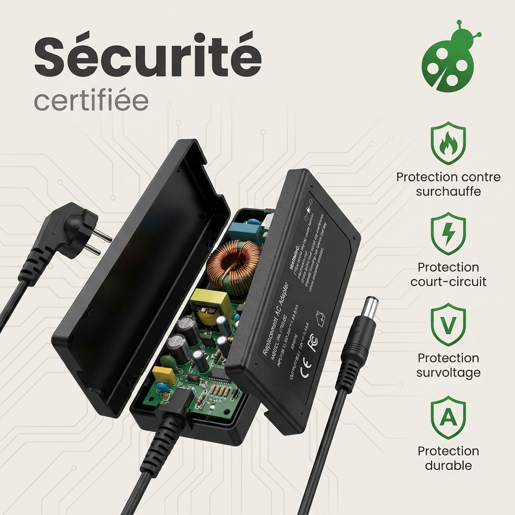 Cargador ordenador portatil y notebook asus r521ua ej091t