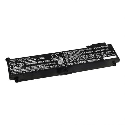 Batería para lenovo thinkpad t470s 20hf0065us