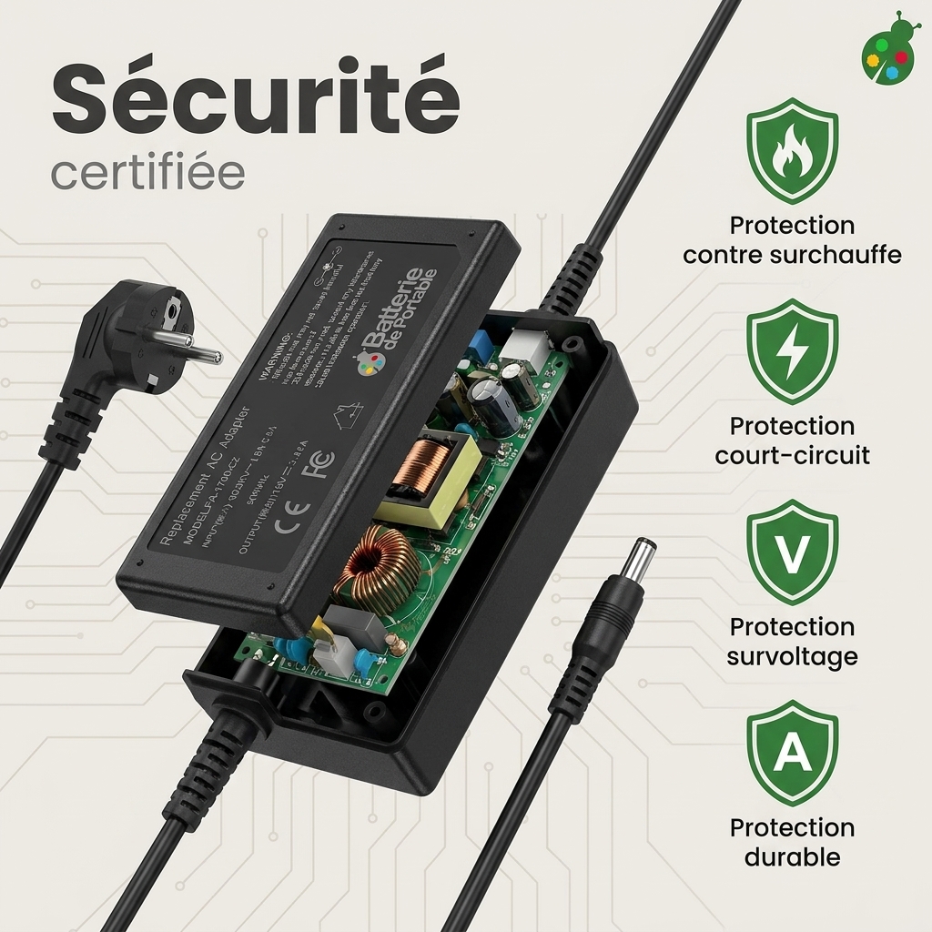 Cargador ordenador portatil y notebook medion akoya e1231t