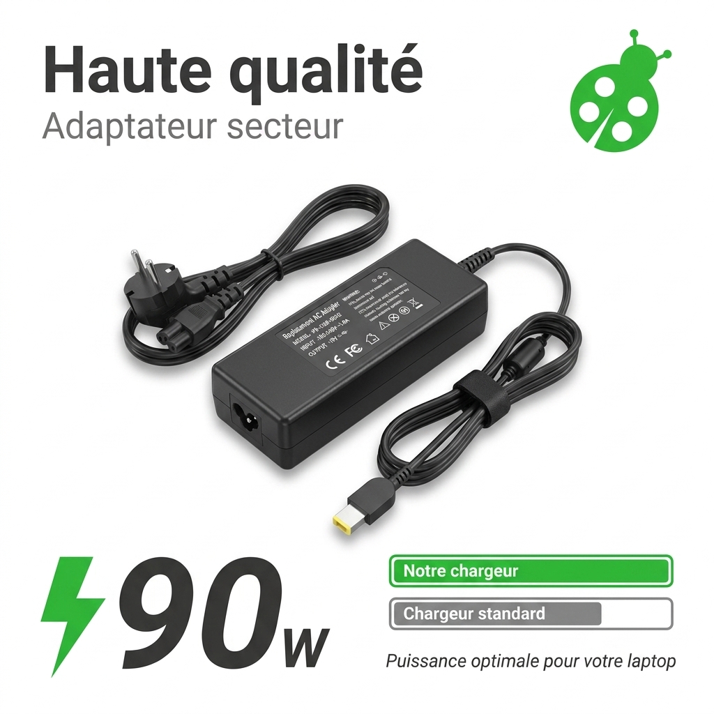 Cargador ordenador portatil y notebook lenovo thinkpad edge e540