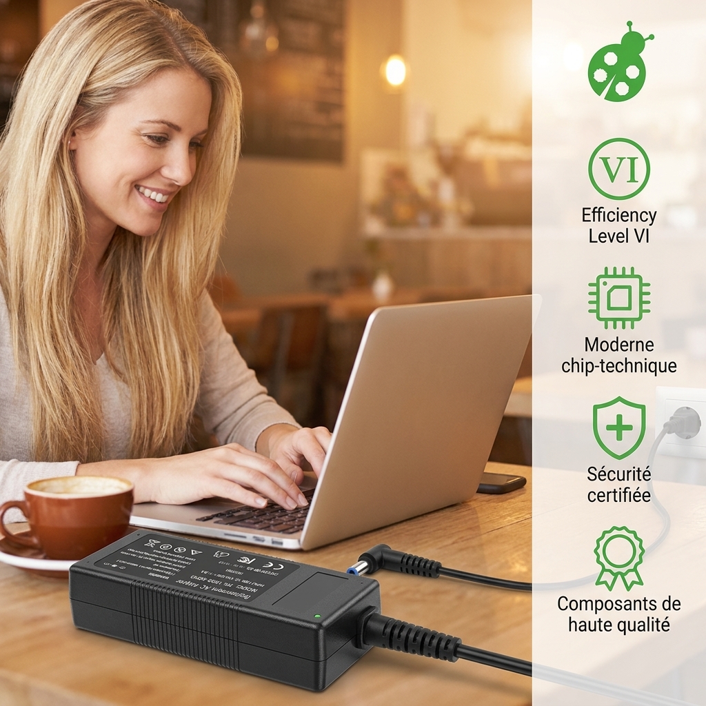 Cargador ordenador portatil y notebook hp  14 cm0996nf