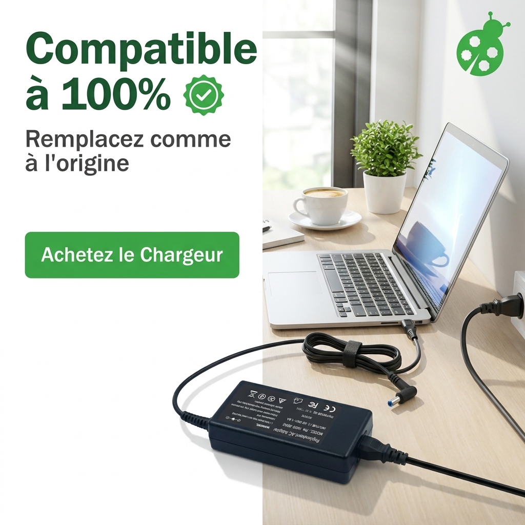 Cargador ordenador portatil y notebook hp  14 cm0996nf