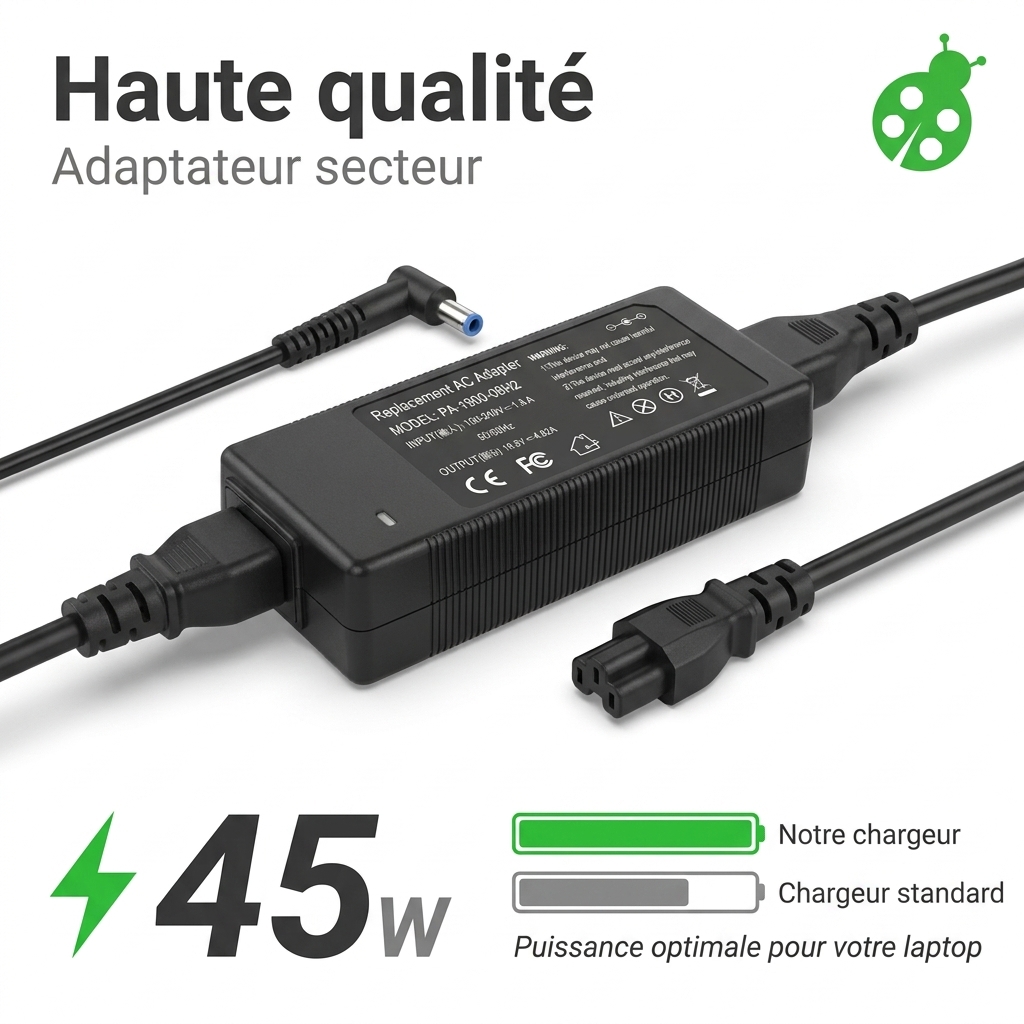 Cargador ordenador portatil y notebook hp  14 dk0052nf
