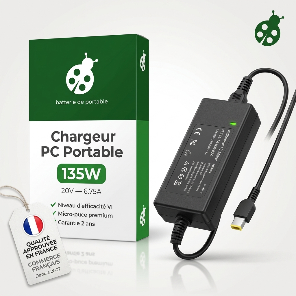 Cargador para ordenador portatil y notebook lenovo y50-70