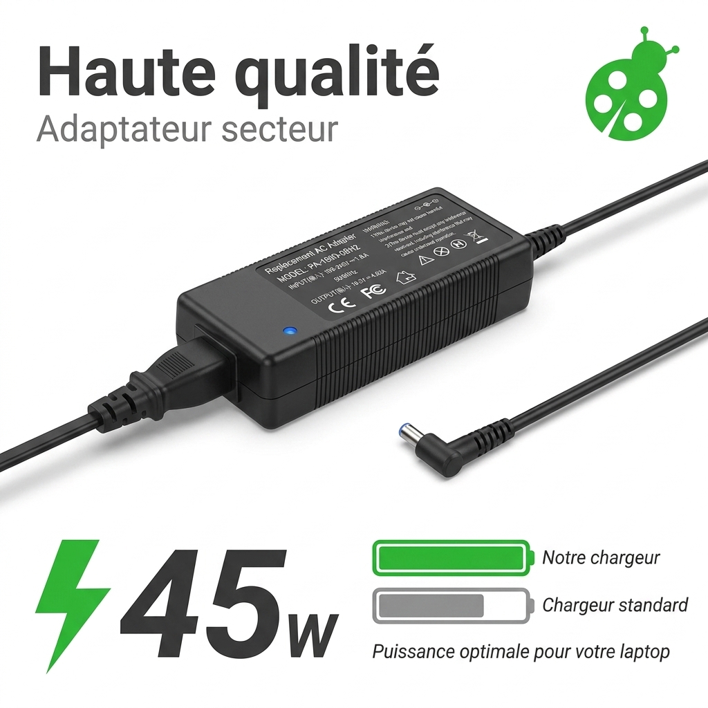 Cargador ordenador portatil y notebook hp  15s fq1036nf