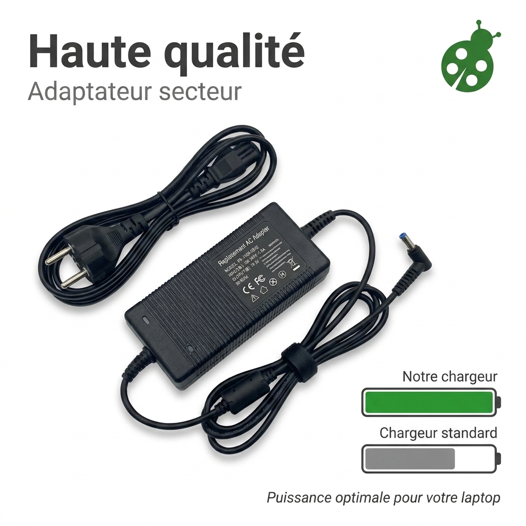 Cargador ordenador portatil y notebook hp  17 ca2019nf