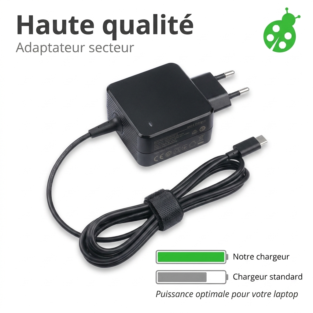 Cargador ordenador portatil y notebook dell inspiron 5410 2 in 1