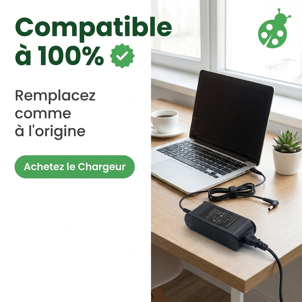 Cargador ordenador portatil y notebook dell latitude 7480