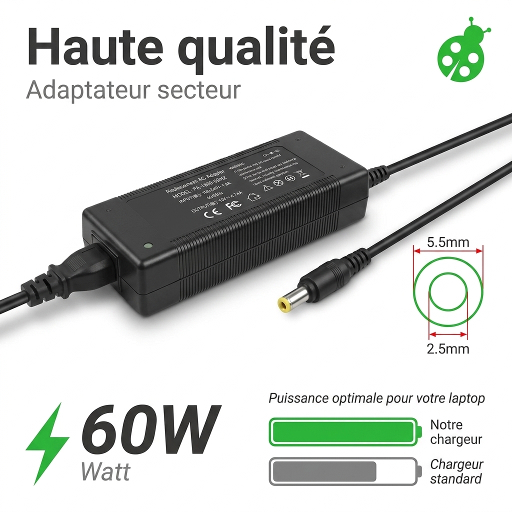 Cargador para asus f751sa ty122t