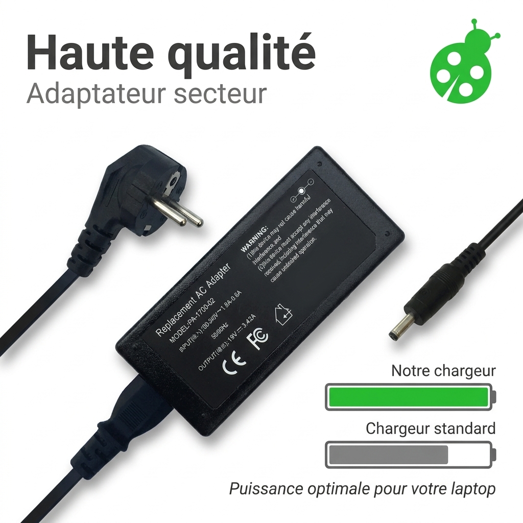 Cargador ordenador portatil y notebook asus x509ja ej016t