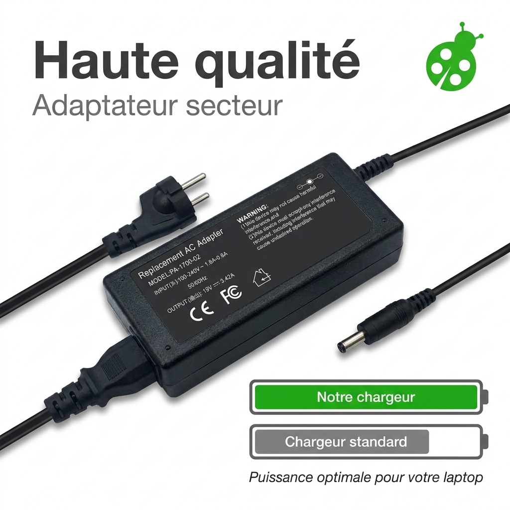 Cargador ordenador portatil y notebook asus vivobook 17 x705ma bx9t