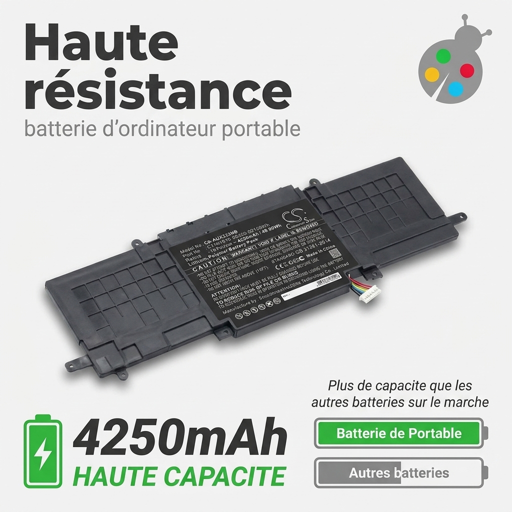 Bateria ordenador portatil y notebook asus zenbook 13 ux333fn a4156t