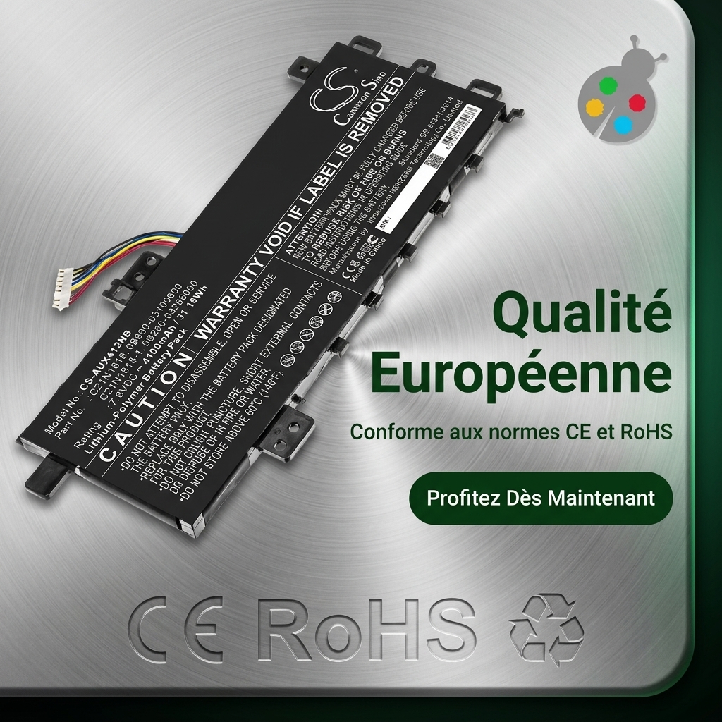 Bateria ordenador portatil y notebook asus vivobook 15 x512fl ej207t
