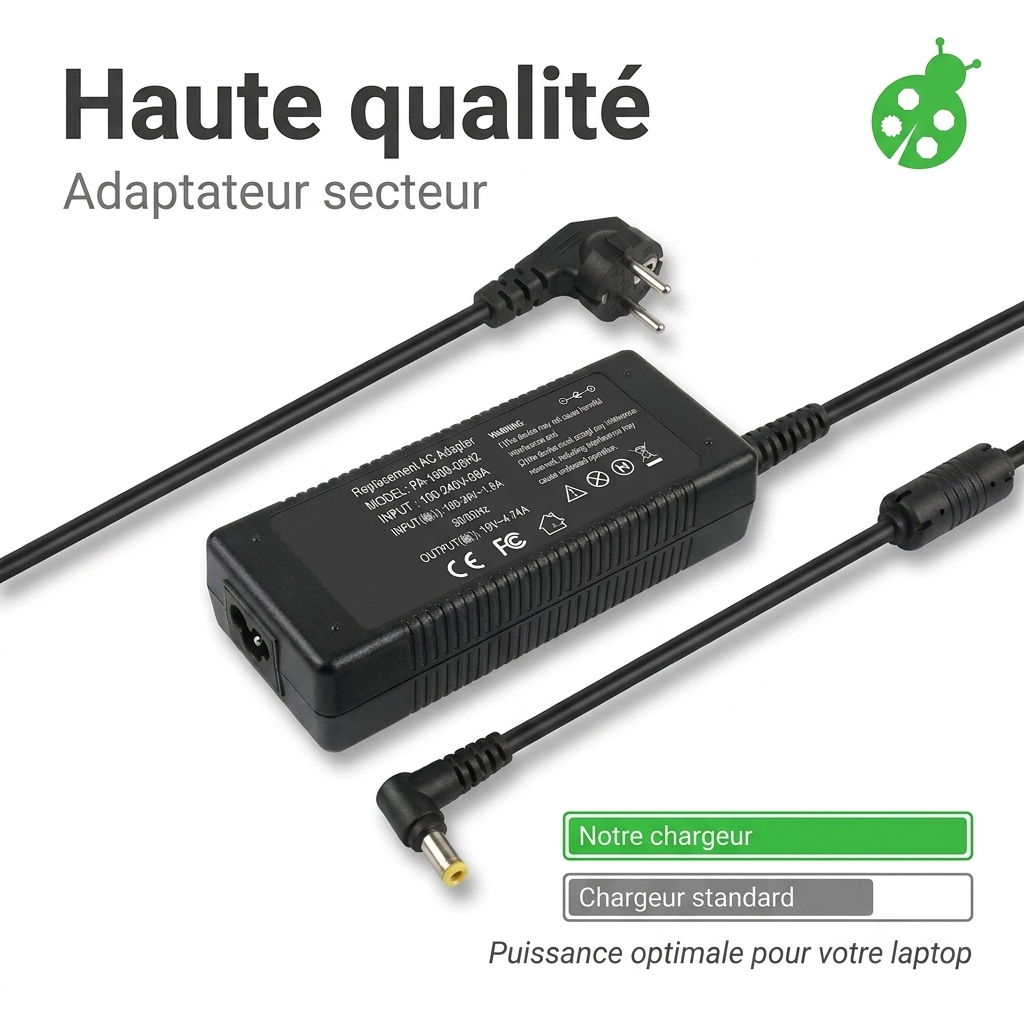 Cargador ordenador portatil y notebook teclast f15s