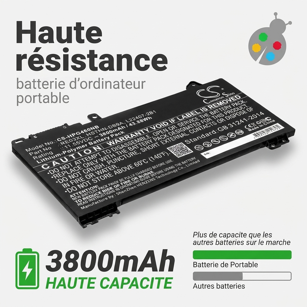 Bateria ordenador portatil y notebook hp probook 430 g6