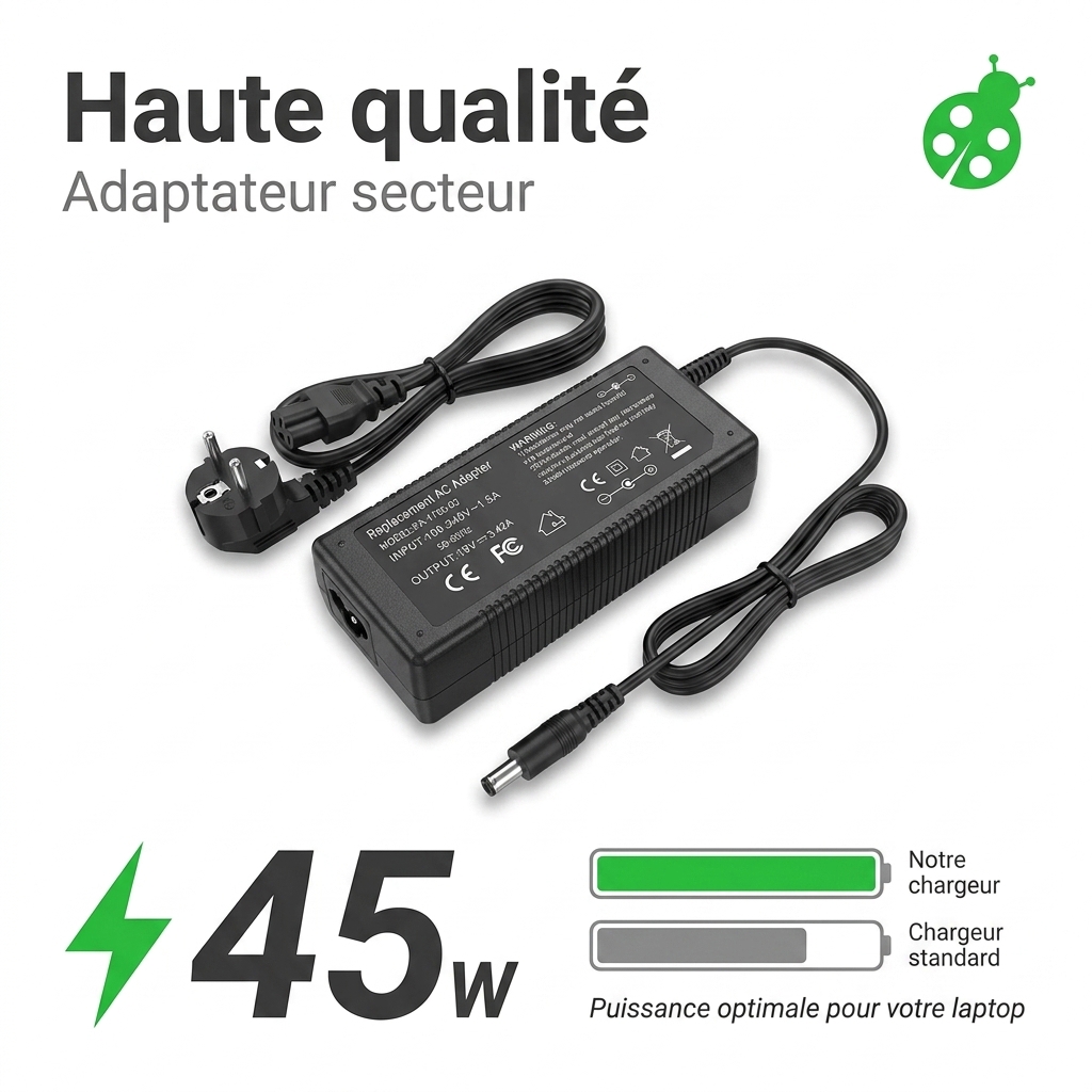 Cargador ordenador portatil y notebook asus u4500da