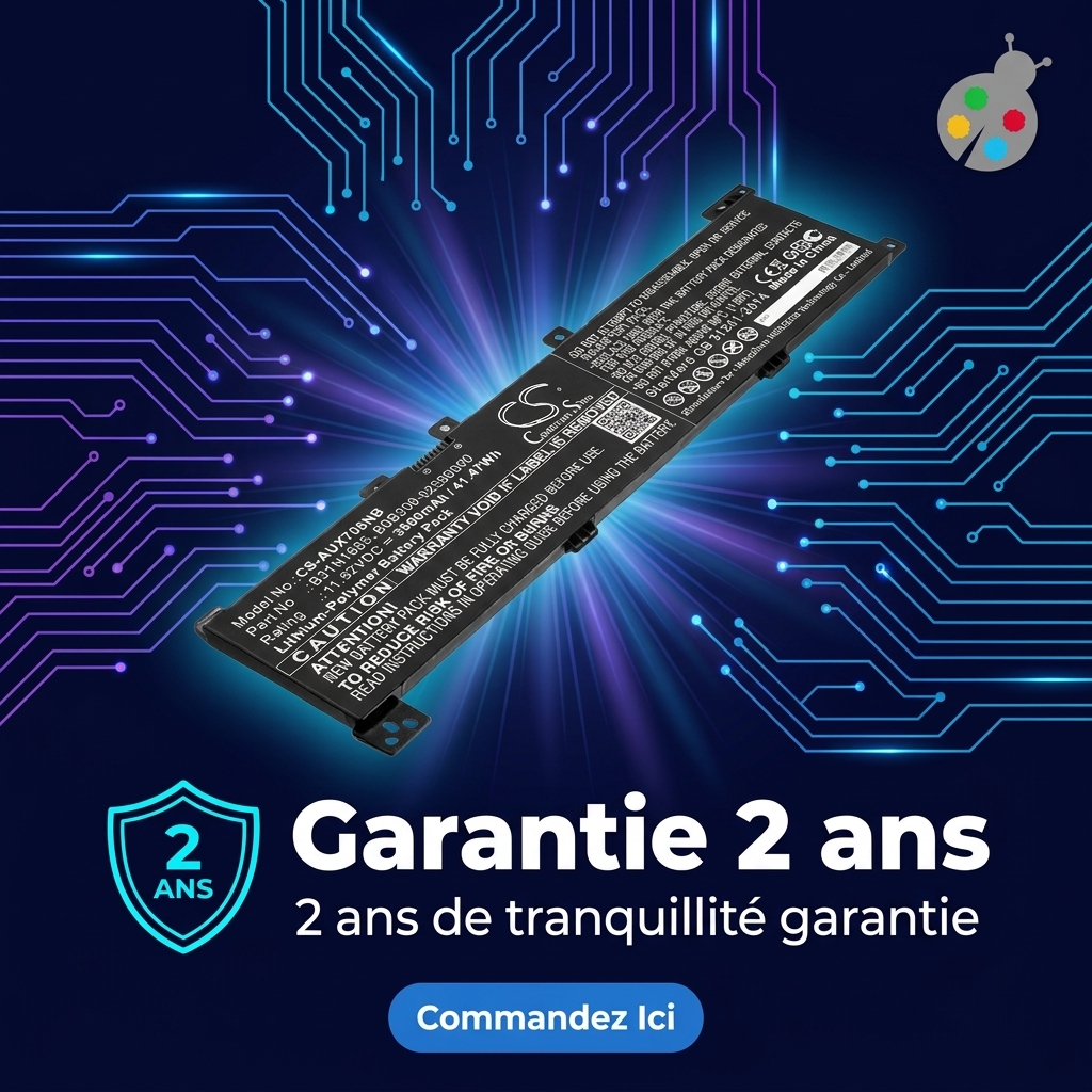 Bateria ordenador portatil y notebook asus vivobook x705nc 1b
