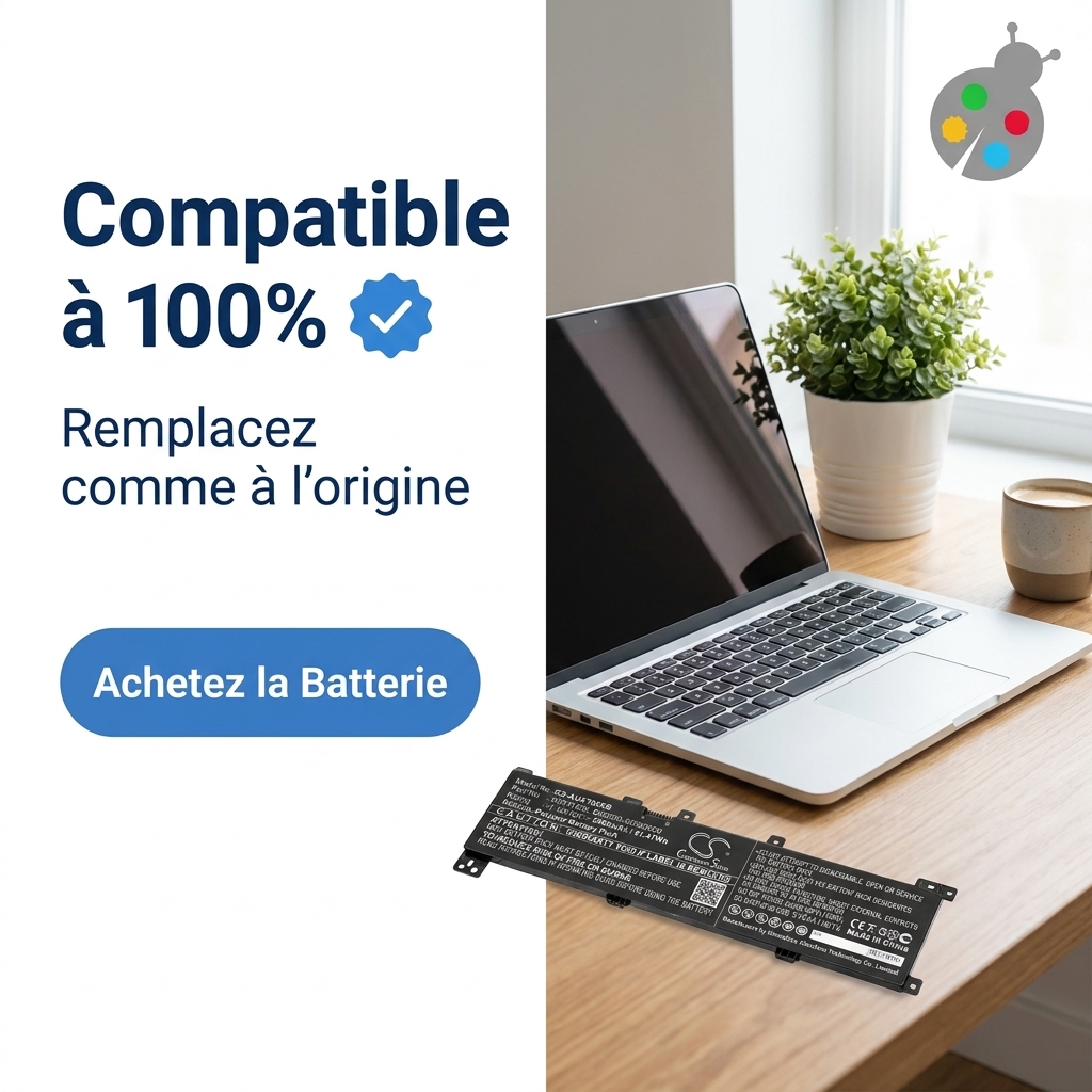 Bateria ordenador portatil y notebook asus vivobook x705nc 1b