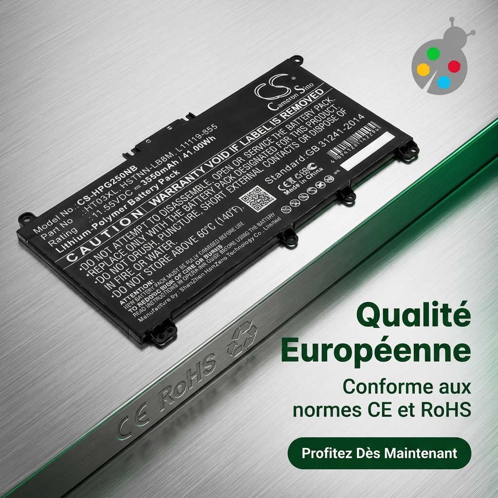 Bateria ordenador portatil y notebook hp 15 db0002nq