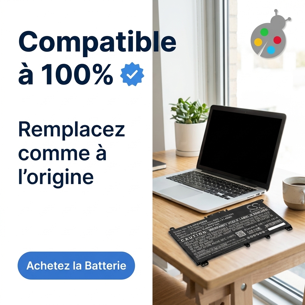 Bateria ordenador portatil y notebook hp 15 db0002nq