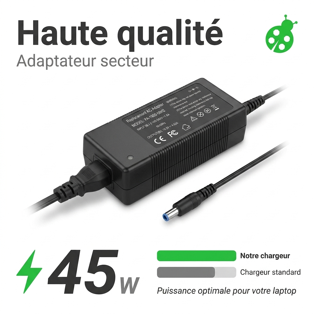 Cargador ordenador portatil y notebook hp  14 dk0000np
