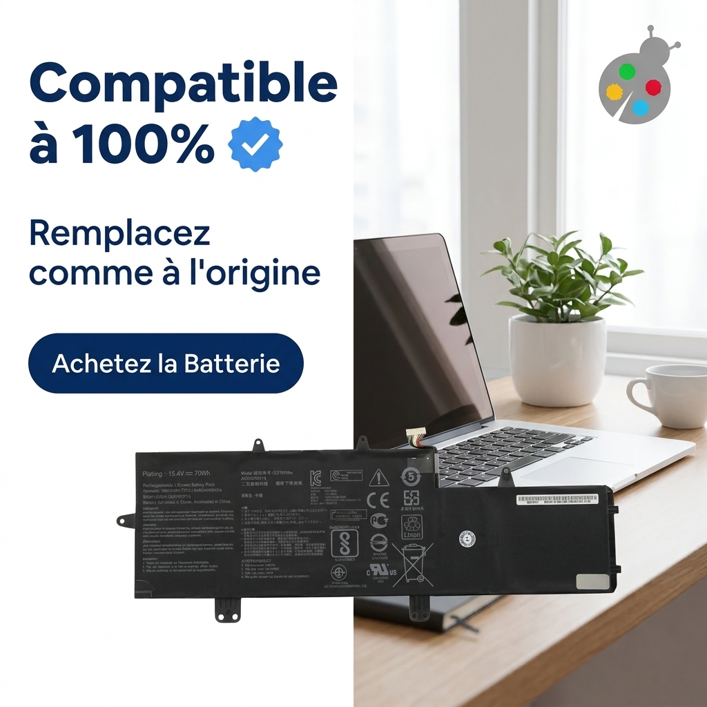 Bateria ordenador portatil y notebook asus zenbook pro 14 ux480fd be027t