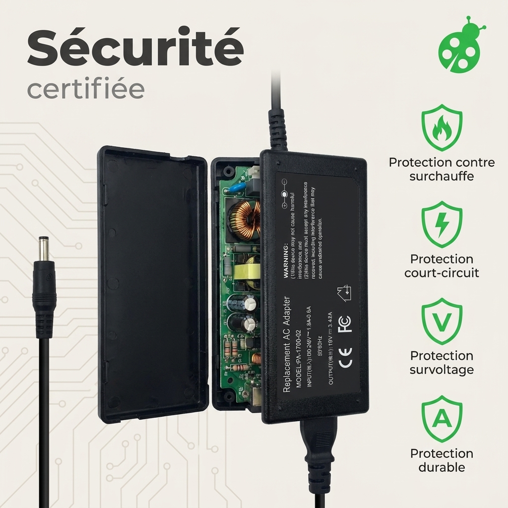 Cargador ordenador portatil y notebook asus vivobook 17 a705ua bx322t