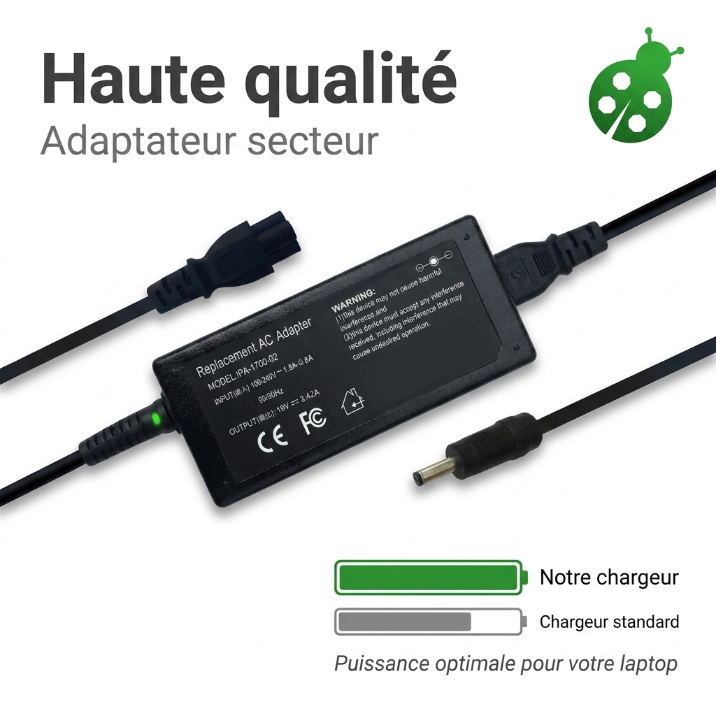 Cargador ordenador portatil y notebook asus vivobook pro 17 n705ud gc071t