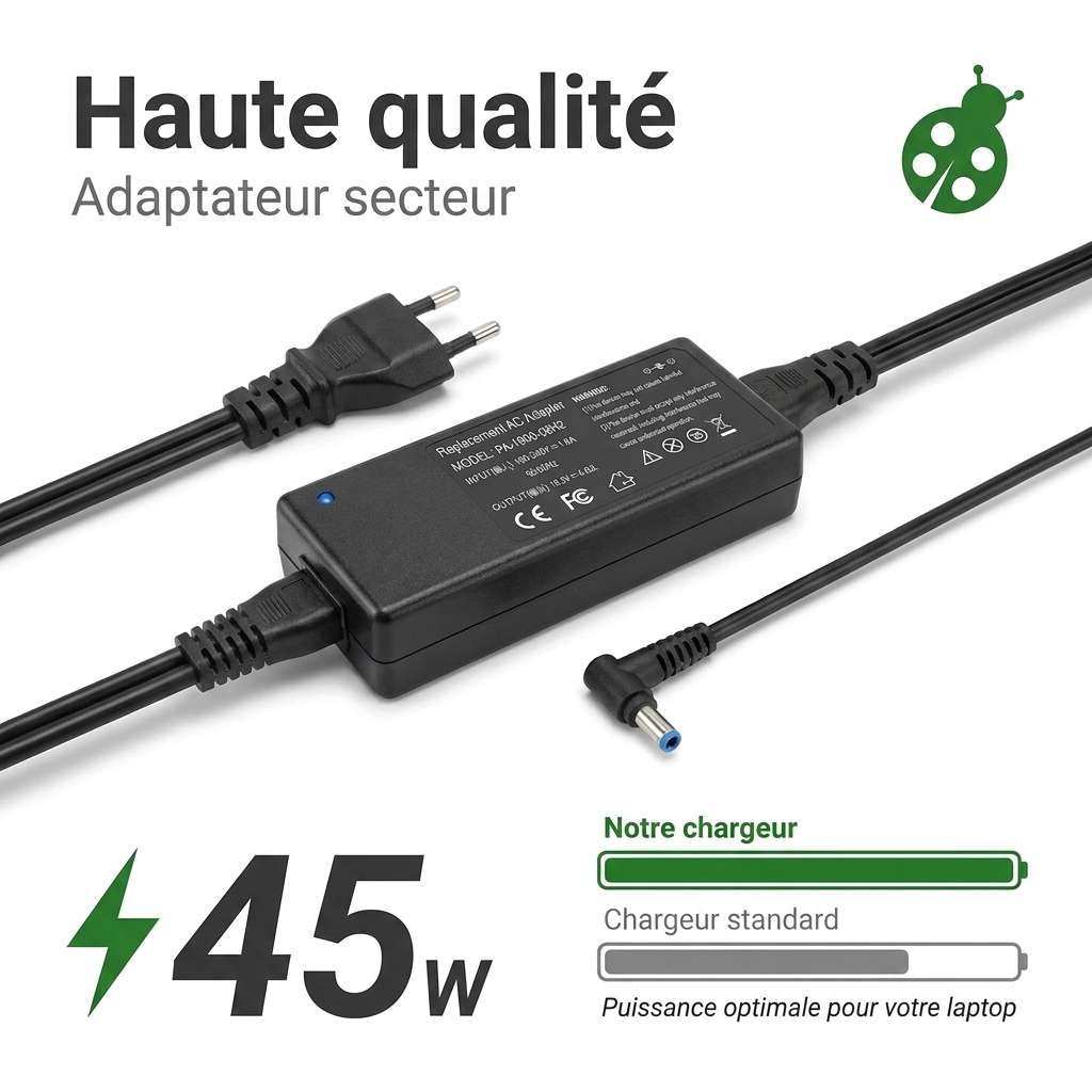Cargador ordenador portatil y notebook hp  14 bw014nf